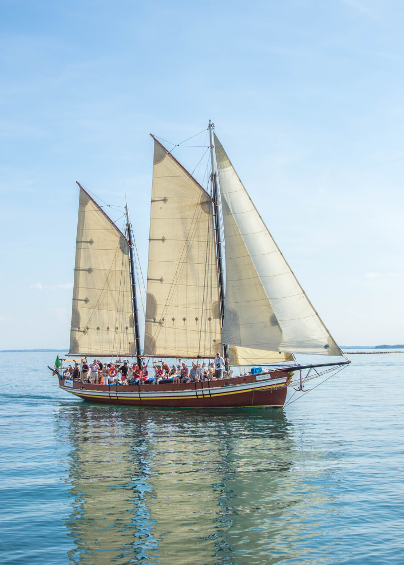 rivernautics about page sailing boat